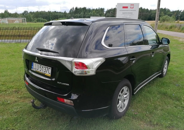 Mitsubishi Outlander cena 43500 przebieg: 175200, rok produkcji 2013 z Łuków małe 46